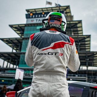 #30 Acura-Honda NSX GT3 Evo of Mario Farnbacher, Dane Cameron, and Renger van der Zande, Team Honda Racing, GT3 Overall, SRO, Indianapolis Motor Speedway, Indianapolis, IN, September 2020.
 | Regis Lefebure/SRO                                       