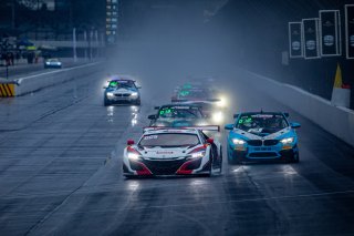 #30 Acura-Honda NSX GT3 Evo of Mario Farnbacher, Dane Cameron, and Renger van der Zande, Team Honda Racing, GT3 Overall, SRO, Indianapolis Motor Speedway, Indianapolis, IN, September 2020.
 | Regis Lefebure/SRO                                       