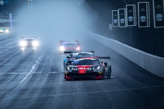 #1 Ferrari 488 GT3 of Martin Fuentes, Rodrigo Baptista, Squadra Corse, GT3 TBC, SRO, Indianapolis Motor Speedway, Indianapolis, IN, September 2020.
 | Regis Lefebure/SRO                                       