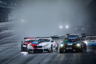 #2 Porsche 718 Cayman GT4 CS MR of Jason Bell, Andrew Davis, and Robin Lidell, GMG Racing, GT4, SRO, Indianapolis Motor Speedway, Indianapolis, IN, September 2020.
 | Regis Lefebure/SRO                                       