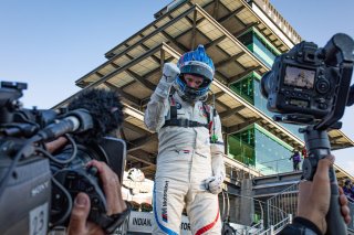 #34 BMW M6 GT3 of Nicky Catsburg, Connor De Phillippi, and Augusto Farfus, Walkenhorst Motorsport, GT3 Overall, SRO, Indianapolis Motor Speedway, Indianapolis, IN, September 2020.
 | Regis Lefebure/SRO                                       