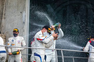 #34 BMW M6 GT3 of Nicky Catsburg, Connor De Phillippi, and Augusto Farfus, Walkenhorst Motorsport, GT3 Overall, SRO, Indianapolis Motor Speedway, Indianapolis, IN, September 2020.
 | Regis Lefebure/SRO                                       