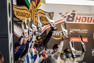 #82 BMW M4 GT4 of James Clay, Chandler Hull, and Bill Auberlen, Bimmerworld, GT4, SRO, Indianapolis Motor Speedway, Indianapolis, IN, September 2020.
 | Regis Lefebure/SRO                                       
