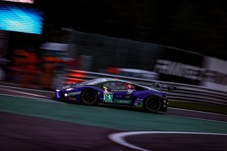 #163 Emil Frey Racing CHE Lamborghini Huracan GT3 Evo - - Giacomo Altoè ITA Franck Perera  FRA Albert Costa ESP Pro Cup IGTC, Night Practice
 | SRO / Kevin Pecks
