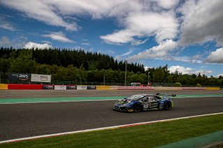 #77 Barwell Motorsport GBR Lamborghini Huracan GT3 Evo Sandy Mitchell GBR Leo Machitski RUS Miguel Ramos PRT Henrique Chaves PRT Pro-Am Cup IGTC, Free Practice
 | SRO / Kevin Pecks