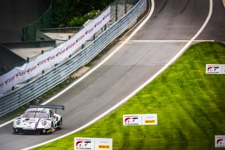 #23 Huber Motorsport DEU Porsche 911 GT3-R (991.II) Nicolas Leutwiler CHE Ivan Jacoma CHE Jacob Schell DEU Nico Menzel DEU AM Cup IGTC, Free Practice
 | SRO / Patrick Hecq Photography