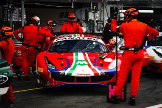 #52 AF Corse ITA Ferrari 488 GT3 Alessio Rovera   ITA John Wartique   BEL Louis Machiels BEL Andrea Bertolini ITA Pro-Am Cup IGTC, Pitlane, Pre-Qualifying
 | SRO / Patrick Hecq Photography