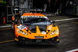 #16 GRT Grasser Racing Team AUT Lamborghini Huracan GT3 Evo Alberto Maria Di Folco ITA Clemens Schmid AUT Tim Zimmermann DEU Kikko Galbiati ITA Silver Cup IGTC, Pitlane, Pre-Qualifying
 | SRO / Patrick Hecq Photography