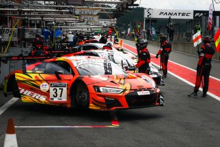 #37 Audi Sport Team WRT BEL Audi R8 LMS GT3 - - Robin Frijns NLD Dennis Lind DNK Nico Müller CHE Pro Cup IGTC, Pitlane, Pre-Qualifying
 | SRO / Patrick Hecq Photography
