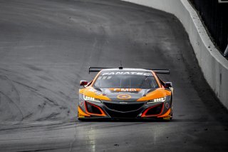 #77 Acura - Honda NSX GT3 Evo of Ashton Harrison, Matt McMurry and Mario Farnbacher, Compass Racing, Intercontinental GT Challenge, GT3 Silver Cup\SRO, Indianapolis Motor Speedway, Indianapolis, IN, USA, October 2021
 | Brian Cleary/SRO