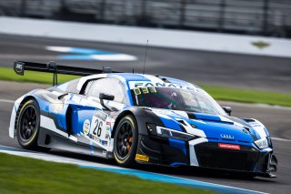 GT3 Silver Cup\, IN, Indianapolis, Indianapolis Motor Speedway, Intercontinental GT Challenge, Lucas Legeret, October 2021#26 Audi R8 LMS GT3 of Aurelien Panis, SRO, Sainteloc Racing, USA, and Nicolas Baert
 | Fabian Lagunas/SRO
