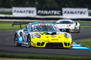 EBM Giga Racing, GT3 Pro-Am\, IN, Indianapolis, Indianapolis Motor Speedway, Intercontinental GT Challenge, Jeff Kingsley and Nicholas Boulle, October 2021#16 Porsche GT3-R (991.ii) of Adrian D\'92Silva, SRO, USA
 | Fabian Lagunas/SRO