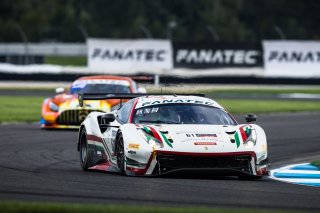 AF Corse, Conrad Grunewald and Mark Kvamme, GT3 Am\, IN, Indianapolis, Indianapolis Motor Speedway, Intercontinental GT Challenge, October 2021#61 Ferrari 488 GT3 of Jean-Claude Said, SRO, USA
 | Fabian Lagunas/SRO