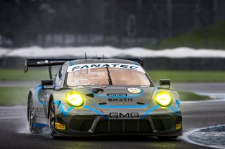 GMG Racing, GT3 Pro Am\, IN, Indianapolis, Indianapolis Motor Speedway, Intercontinental GT Challenge, James Sofronas and Dennis Olsen, October 2021#34 Porsche GT3-R (991.ii) of Kyle Washington, SRO, USA
 | Fabian Lagunas/SRO