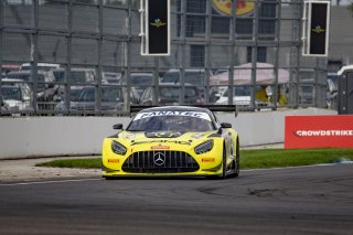 #99 Mercedes-AMG GT3 of Maro Engel, Luca Stolz and Jules Gounon, Mercedes-AMG Team Craft-Bamboo Racing, Intercontinental GT Challenge, GT3 Overall\SRO, Indianapolis Motor Speedway, Indianapolis, IN, USA, October 2021
 | Brian Cleary/SRO
