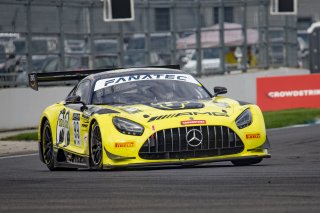 #99 Mercedes-AMG GT3 of Maro Engel, Luca Stolz and Jules Gounon, Mercedes-AMG Team Craft-Bamboo Racing, Intercontinental GT Challenge, GT3 Overall\SRO, Indianapolis Motor Speedway, Indianapolis, IN, USA, October 2021
 | Brian Cleary/SRO