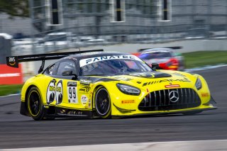 #99 Mercedes-AMG GT3 of Maro Engel, Luca Stolz and Jules Gounon, Mercedes-AMG Team Craft-Bamboo Racing, Intercontinental GT Challenge, GT3 Overall\SRO, Indianapolis Motor Speedway, Indianapolis, IN, USA, October 2021
 | Brian Cleary/SRO