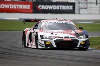 #37 Audi R8 LMS GT3 of Robin Frijns, Nico Muller and Mattia Drudi, Audi Sport Team WRT, Intercontinental GT Challenge, GT3 Overall\SRO, Indianapolis Motor Speedway, Indianapolis, IN, USA, October 2021
 | Brian Cleary/SRO