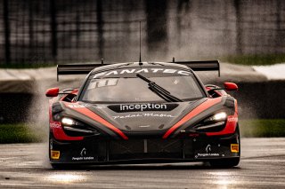 #70 McLaren 720 S GT3 of Brendan Iribe, Kevin Madsen and Ollie Millroy, Inception Racing, Intercontinental GT Challenge, GT3 Pro Am\SRO, Indianapolis Motor Speedway, Indianapolis, IN, USA, October 2021
 | Sarah Weeks/SRO             