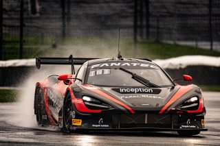 #70 McLaren 720 S GT3 of Brendan Iribe, Kevin Madsen and Ollie Millroy, Inception Racing, Intercontinental GT Challenge, GT3 Pro Am\SRO, Indianapolis Motor Speedway, Indianapolis, IN, USA, October 2021
 | Sarah Weeks/SRO             