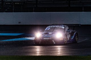 #20 Porsche GT3-R (991.ii) of Fred Poordad, Jan Heylen, and Max Root, Wright Motorsports, Intercontinental GT Challenge, GT3 Silver Cup\SRO, Indianapolis Motor Speedway, Indianapolis, IN, USA, October 2021
 | Sarah Weeks/SRO             