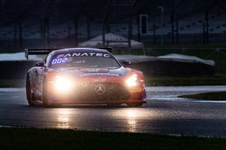 #19 Mercedes-AMG GT3 of Erin Vogel, Thomas Merrill, and Michael Cooper, DXDT Racing, Intercontinental GT Challenge, GT3 Pro-Am\SRO, Indianapolis Motor Speedway, Indianapolis, IN, USA, October 2021
 | Sarah Weeks/SRO             
