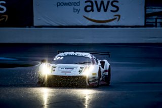 #61 Ferrari 488 GT3 of Jean-Claude Said, Conrad Grunewald and Mark Kvamme, AF Corse, Intercontinental GT Challenge, GT3 Am\SRO, Indianapolis Motor Speedway, Indianapolis, IN, USA, October 2021
 | Brian Cleary/SRO