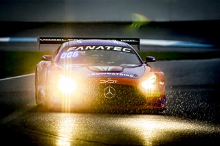 #19 Mercedes-AMG GT3 of Erin Vogel, Thomas Merrill, and Michael Cooper, DXDT Racing, Intercontinental GT Challenge, GT3 Pro-Am\SRO, Indianapolis Motor Speedway, Indianapolis, IN, USA, October 2021
 | Brian Cleary/SRO