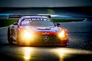 #19 Mercedes-AMG GT3 of Erin Vogel, Thomas Merrill, and Michael Cooper, DXDT Racing, Intercontinental GT Challenge, GT3 Pro-Am\SRO, Indianapolis Motor Speedway, Indianapolis, IN, USA, October 2021
 | Brian Cleary/SRO