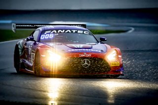 #19 Mercedes-AMG GT3 of Erin Vogel, Thomas Merrill, and Michael Cooper, DXDT Racing, Intercontinental GT Challenge, GT3 Pro-Am\SRO, Indianapolis Motor Speedway, Indianapolis, IN, USA, October 2021
 | Brian Cleary/SRO