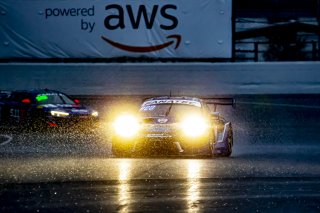 #20 Porsche GT3-R (991.ii) of Fred Poordad, Jan Heylen, and Max Root, Wright Motorsports, Intercontinental GT Challenge, GT3 Silver Cup\SRO, Indianapolis Motor Speedway, Indianapolis, IN, USA, October 2021
 | Brian Cleary/SRO