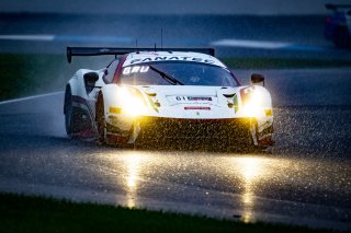 #61 Ferrari 488 GT3 of Jean-Claude Said, Conrad Grunewald and Mark Kvamme, AF Corse, Intercontinental GT Challenge, GT3 Am\SRO, Indianapolis Motor Speedway, Indianapolis, IN, USA, October 2021
 | Brian Cleary/SRO