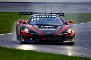 #70 McLaren 720 S GT3 of Brendan Iribe, Kevin Madsen and Ollie Millroy, Inception Racing, Intercontinental GT Challenge, GT3 Pro Am\SRO, Indianapolis Motor Speedway, Indianapolis, IN, USA, October 2021
 | Brian Cleary/SRO