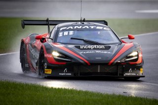 #70 McLaren 720 S GT3 of Brendan Iribe, Kevin Madsen and Ollie Millroy, Inception Racing, Intercontinental GT Challenge, GT3 Pro Am\SRO, Indianapolis Motor Speedway, Indianapolis, IN, USA, October 2021
 | Brian Cleary/SRO