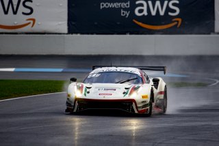 #61 Ferrari 488 GT3 of Jean-Claude Said, Conrad Grunewald and Mark Kvamme, AF Corse, Intercontinental GT Challenge, GT3 Am\SRO, Indianapolis Motor Speedway, Indianapolis, IN, USA, October 2021
 | Brian Cleary/SRO