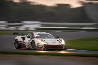 #61 Ferrari 488 GT3 of Jean-Claude Said, Conrad Grunewald and Mark Kvamme, AF Corse, Intercontinental GT Challenge, GT3 Am\SRO, Indianapolis Motor Speedway, Indianapolis, IN, USA, October 2021
 | SRO Motorsports Group
