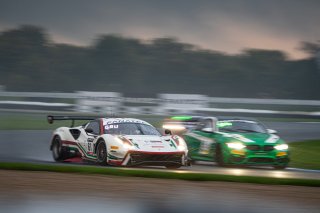 #61 Ferrari 488 GT3 of Jean-Claude Said, Conrad Grunewald and Mark Kvamme, AF Corse, Intercontinental GT Challenge, GT3 Am\SRO, Indianapolis Motor Speedway, Indianapolis, IN, USA, October 2021
 | SRO Motorsports Group