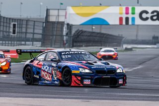 #96 BMW F13 M6 GT3 of Michael Dinan, Robby Foley and Connor De Phillippi, Turner Motorsport, Intercontinental GT Challenge, GT3 Overall\SRO, Indianapolis Motor Speedway, Indianapolis, IN, USA, October 2021
 | Sarah Weeks/SRO             