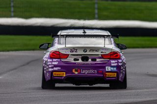 #82 BMW M4 GT4 of Nick Galante, Devin Jones and James Walker, BimmerWorld, Intercontinental GT Challenge, GT4\SRO, Indianapolis Motor Speedway, Indianapolis, IN, USA, October 2021
 | Sarah Weeks/SRO             