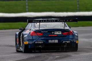 #96 BMW F13 M6 GT3 of Michael Dinan, Robby Foley and Connor De Phillippi, Turner Motorsport, Intercontinental GT Challenge, GT3 Overall\SRO, Indianapolis Motor Speedway, Indianapolis, IN, USA, October 2021
 | Sarah Weeks/SRO             