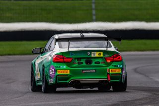 #98 BMW M4 GT4 of Paul Sparta, Al Carter and Conor Daly, Random Vandals Racing, Intercontinental GT Challenge, GT4\SRO, Indianapolis Motor Speedway, Indianapolis, IN, USA, October 2021
 | Sarah Weeks/SRO             