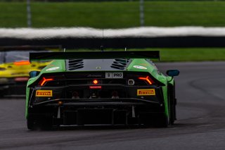#6 Lamborghini Huracan GT3 Evo of Marco Mapelli, Corey Lewis, and Giovanni Venturini, K-Pax Racing, Intercontinental GT Challenge, GT3 Overall\SRO, Indianapolis Motor Speedway, Indianapolis, IN, USA, October 2021
 | Sarah Weeks/SRO             