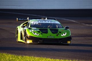 #6 Lamborghini Huracan GT3 Evo of Marco Mapelli, Corey Lewis, and Giovanni Venturini, K-Pax Racing, Intercontinental GT Challenge, GT3 Overall\SRO, Indianapolis Motor Speedway, Indianapolis, IN, USA, October 2021
 | Brian Cleary/SRO