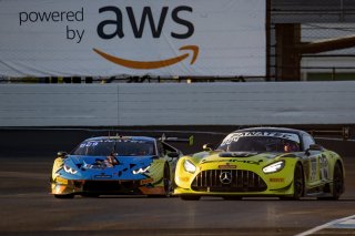#99 Mercedes-AMG GT3 of Maro Engel, Luca Stolz and Jules Gounon, Mercedes-AMG Team Craft-Bamboo Racing, Intercontinental GT Challenge, GT3 Overall\SRO, Indianapolis Motor Speedway, Indianapolis, IN, USA, October 2021
 | Brian Cleary/SRO
