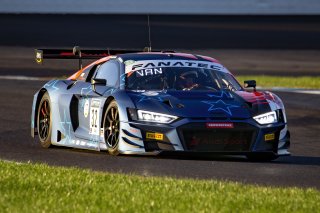 #32 Audi R8 LMS GT3 of Dries Vanthoor, Charles Weerts, and Christopher Mies, Audi Sport Team WRT, Intercontinental GT Challenge, GT3 Overall\SRO, Indianapolis Motor Speedway, Indianapolis, IN, USA, October 2021
 | Brian Cleary/SRO