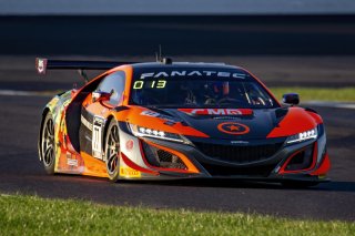#77 Acura - Honda NSX GT3 Evo of Ashton Harrison, Matt McMurry and Mario Farnbacher, Compass Racing, Intercontinental GT Challenge, GT3 Silver Cup\SRO, Indianapolis Motor Speedway, Indianapolis, IN, USA, October 2021
 | Brian Cleary/SRO