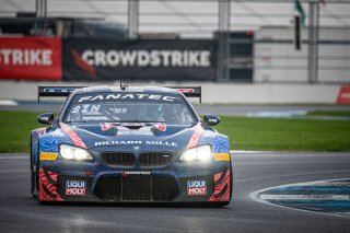 #96 BMW F13 M6 GT3 of Michael Dinan, Robby Foley and Connor De Phillippi, Turner Motorsport, Intercontinental GT Challenge, GT3 Overall\SRO, Indianapolis Motor Speedway, Indianapolis, IN, USA, October 2021
 | SRO Motorsports Group