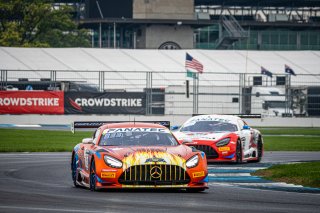 #75 Mercedes-AMG GT3 of Kenny Habul, Martin Konrad and Michael Grenier, SunEnergy 1 Racing, Intercontinental GT Challenge, GT3 Pro Am\SRO, Indianapolis Motor Speedway, Indianapolis, IN, USA, October 2021
 | SRO Motorsports Group