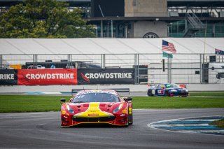 #51 Ferrari 488 GT3 of Alessandro Pierguidi, Nicklas Nielsen and Come Ledogar, AF Corse - Francorchamps Motors, Intercontinental GT Challenge, GT3 Overall\SRO, Indianapolis Motor Speedway, Indianapolis, IN, USA, October 2021
 | SRO Motorsports Group