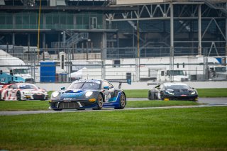 #20 Porsche GT3-R (991.ii) of Fred Poordad, Jan Heylen, and Max Root, Wright Motorsports, Intercontinental GT Challenge, GT3 Silver Cup\SRO, Indianapolis Motor Speedway, Indianapolis, IN, USA, October 2021
 | SRO Motorsports Group